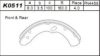 ISUZU 2902261000 Brake Shoe Set